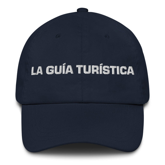 La Guía Turístico The Tour Guide Mexican Spanish Pride Gift Regalo Dad Hat Mexicada Navy