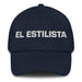 El Estilista The Stylist Mexican Spanish Pride Gift Regalo Dad Hat Mexicada Navy