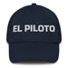 El Piloto The Pilot Mexican Spanish Pride Gift Regalo Dad Hat Mexicada Navy