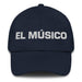 El Músico The Musician Mexican Spanish Pride Gift Regalo Dad Hat Mexicada Navy