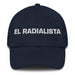 El Radialista The Radio Broadcaster Mexican Spanish Pride Gift Regalo Dad Hat Mexicada Navy