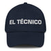 El Técnico The Technician Mexican Spanish Pride Gift Regalo Dad Hat Mexicada Navy