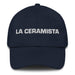 La Ceramista The Ceramic Artist Mexican Spanish Pride Gift Regalo Dad Hat Mexicada Navy