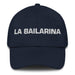 La Bailarina The Dancer Mexican Spanish Pride Gift Regalo Dad Hat Mexicada Navy