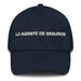 La Agente De Seguros The Insurance Agent Mexican Spanish Pride Gift Regalo Dad Hat Mexicada Navy