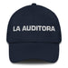 La Auditora The Auditor Mexican Spanish Pride Gift Regalo Dad Hat Mexicada Navy