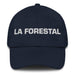 La Forestal The Forester Mexican Spanish Pride Gift Regalo Dad Hat Mexicada Navy