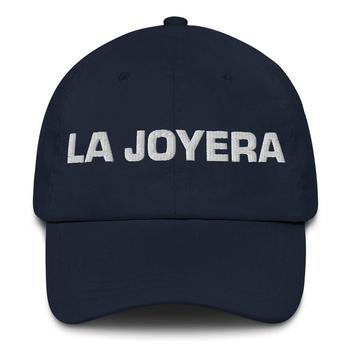 La Joyera The Jeweler Mexican Spanish Pride Gift Regalo Dad Hat Mexicada Navy