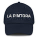 La Pintora The Painter Mexican Spanish Pride Gift Regalo Dad Hat Mexicada Navy