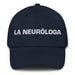 La Neuróloga The Neurologist Mexican Spanish Pride Gift Regalo Dad Hat Mexicada Navy