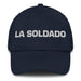 La Soldado The Soldier Mexican Spanish Pride Gift Regalo Dad Hat Mexicada Navy