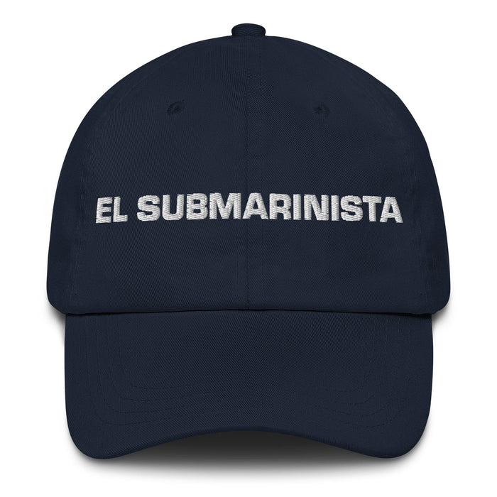 El Submarinista The Scuba Diver Mexican Spanish Pride Gift Regalo Dad Hat Mexicada Navy