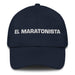 El Maratonista The Marathon Runner Mexican Spanish Pride Gift Regalo Dad Hat Mexicada Navy