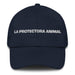 La Protectora Animal The Animal Protector Mexican Spanish Pride Gift Regalo Dad Hat Mexicada Navy