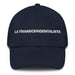 La Transcendentalista The Transcendentalist Mexican Spanish Pride Gift Regalo Dad Hat Mexicada Navy