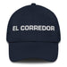 El Corredor The Runner Mexican Spanish Pride Gift Regalo Dad Hat Mexicada Navy