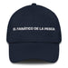 El Fanático De La Pesca The Fishing Fanatic Mexican Spanish Pride Gift Regalo Dad Hat Mexicada Navy