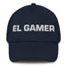 El Gamer The Gamer Mexican Spanish Pride Gift Regalo Dad Hat Mexicada Navy