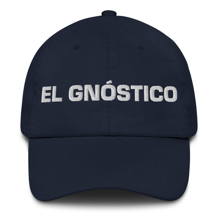 El Gnóstico The Gnostic Mexican Spanish Pride Gift Regalo Dad Hat Mexicada Navy