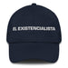 El Existencialista The Existentialist Mexican Spanish Pride Gift Regalo Dad Hat Mexicada Navy