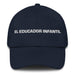 El Educador Infantil The Child Educator Mexican Spanish Pride Gift Regalo Dad Hat Mexicada Navy