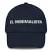 El Minimalista The Minimalist Mexican Spanish Pride Gift Regalo Dad Hat Mexicada Navy