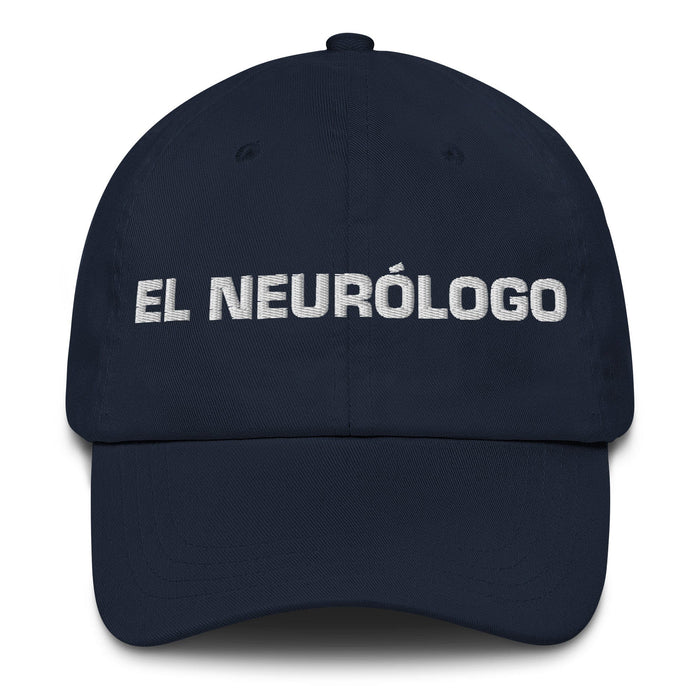 El Neurólogo The Neurologist Mexican Spanish Pride Gift Regalo Dad Hat Mexicada Navy