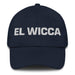 El Wicca The Wiccan Mexican Spanish Pride Gift Regalo Dad Hat Mexicada Navy