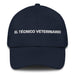 El Técnico Veterinario The Veterinary Technician Mexican Spanish Pride Gift Regalo Dad Hat Mexicada Navy