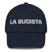 La Budista The Buddhist Mexican Spanish Pride Gift Regalo Dad Hat Mexicada Navy