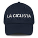 La Ciclista The Cyclist Mexican Spanish Pride Gift Regalo Dad Hat Mexicada Navy