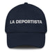 La Deportista The Athlete Mexican Spanish Pride Gift Regalo Dad Hat Mexicada Navy