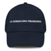 La Consulora Financiera The Financial Consultant Mexican Spanish Pride Gift Regalo Dad Hat Mexicada Navy