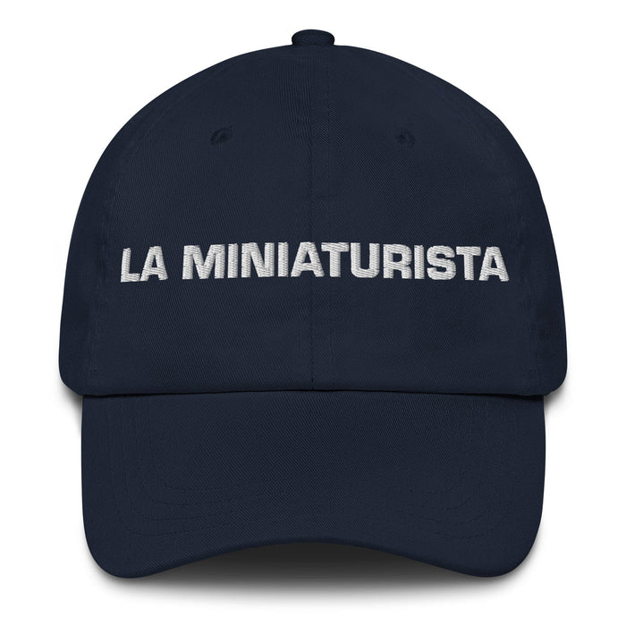 La Miniaturista The Miniaturist Mexican Spanish Pride Gift Regalo Dad Hat Mexicada Navy