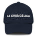 La Evangélica The Evangelical Mexican Spanish Pride Gift Regalo Dad Hat Mexicada Navy