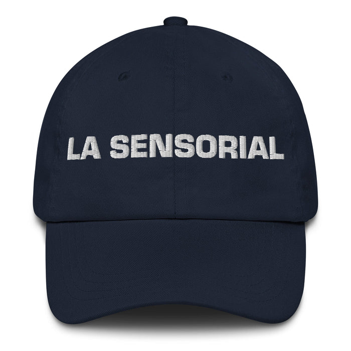 La Sensorial The Sensory Mexican Spanish Pride Gift Regalo Dad Hat Mexicada Navy