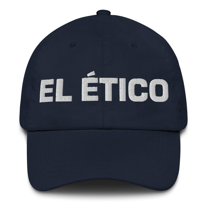 El Ético The Ethical Mexican Spanish Pride Gift Regalo Dad Hat Mexicada Navy