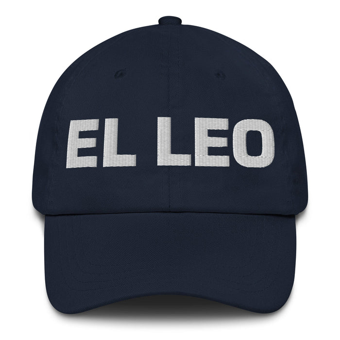 El Leo The Leo Mexican Spanish Pride Gift Regalo Dad Hat Mexicada Navy