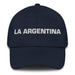 La Argentina The Argentine Mexican Spanish Pride Gift Regalo Dad Hat Mexicada Navy