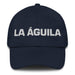 La Águila The Eagle Mexican Spanish Pride Gift Regalo Dad Hat Mexicada Navy