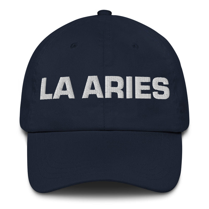 La Aries The Aries Mexican Spanish Pride Gift Regalo Dad Hat Mexicada Navy