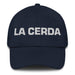 La Cerda The Pig Mexican Spanish Pride Gift Regalo Dad Hat Mexicada Navy