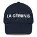 La Géminis The Gemini Mexican Spanish Pride Gift Regalo Dad Hat Mexicada Navy