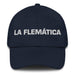 La Flemática The Phlegmatic Mexican Spanish Pride Gift Regalo Dad Hat Mexicada Navy