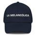 La Melancólica The Melancholic Mexican Spanish Pride Gift Regalo Dad Hat Mexicada Navy