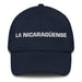 La Nicaragüense The Nicaraguan Mexican Spanish Pride Gift Regalo Dad Hat Mexicada Navy