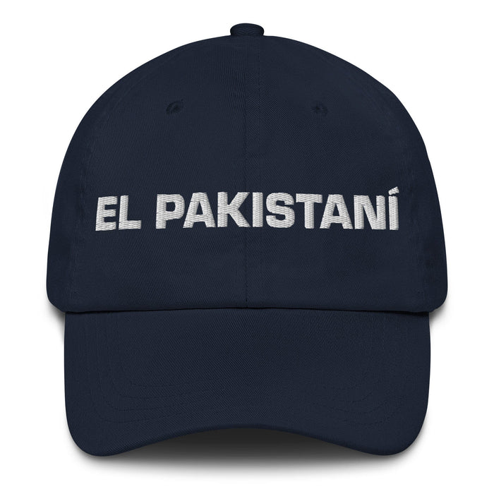 El Pakistaní The Pakistani Mexican Spanish Pride Gift Regalo Dad Hat Mexicada Navy