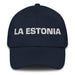 La Estonia The Estonian Mexican Spanish Pride Gift Regalo Dad Hat Mexicada Navy