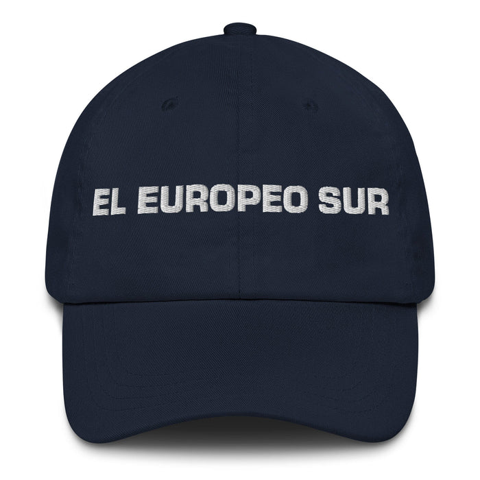 El Europeo Sur The Southern European Mexican Spanish Pride Gift Regalo Dad Hat Mexicada Navy