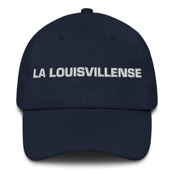 La Louisvillense The Louisville Resident Mexican Spanish Pride Gift Regalo Dad Hat Mexicada Navy